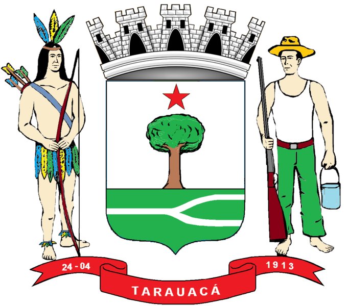 Brasão da seguinte cidade: Tarauacá