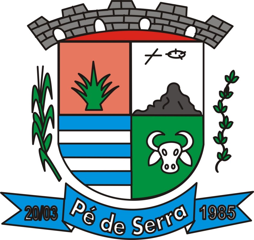 Brasão da cidade de Pé de Serra