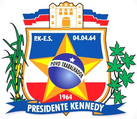 Brasão da cidade de Presidente Kennedy