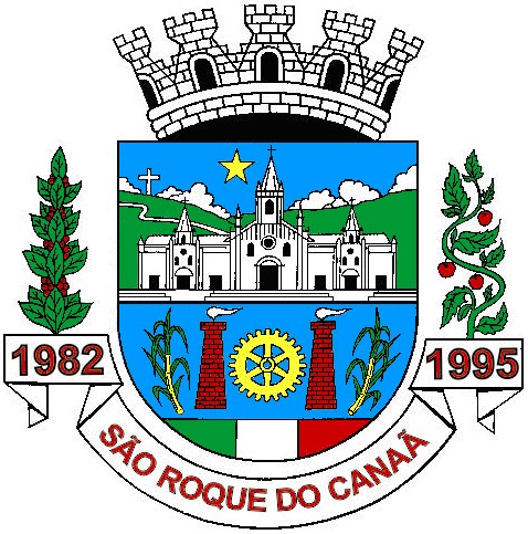 Brasão da seguinte cidade: São Roque do Canaã