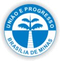 Brasão da seguinte cidade: Brasília de Minas