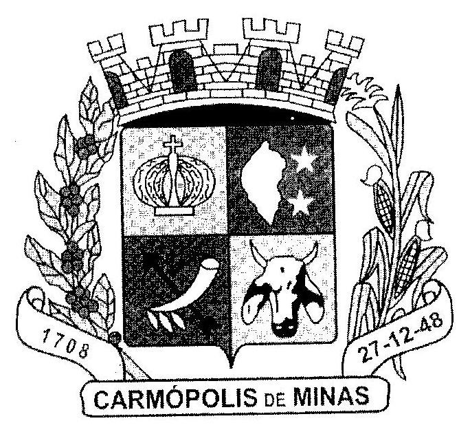 Brasão da cidade de Carmópolis de Minas