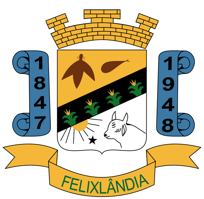 Brasão da cidade de Felixlândia