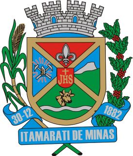 Brasão da cidade de Itamarati de Minas