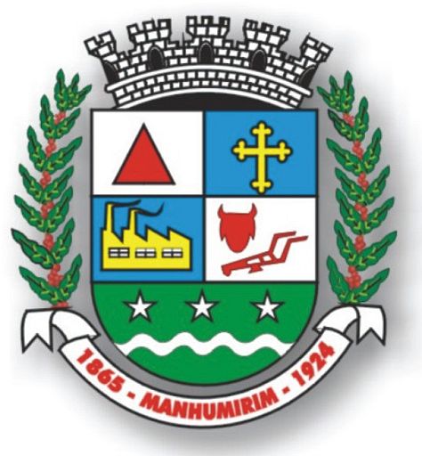 Brasão da seguinte cidade: Manhumirim