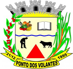 Brasão da cidade de Ponto dos Volantes