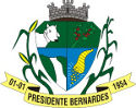 Brasão da seguinte cidade: Presidente Bernardes