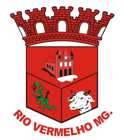 Brasão da cidade de Rio Vermelho