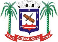 Brasão da seguinte cidade: Arenápolis