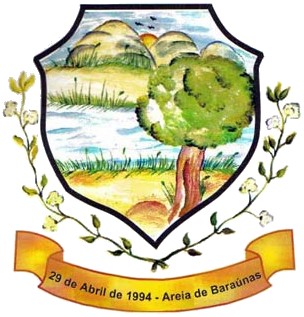 Brasão da cidade de Areia de Baraúnas