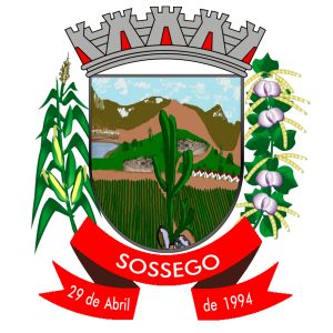Brasão da cidade de Sossêgo