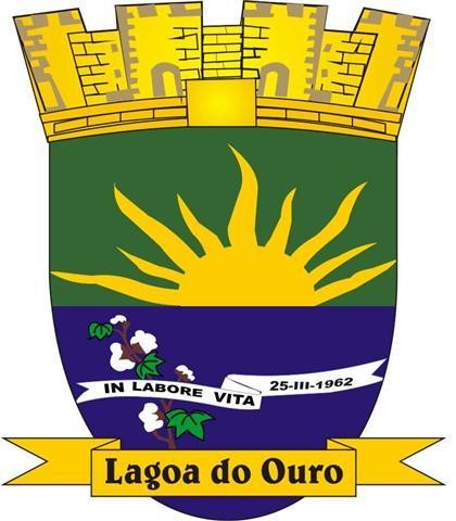 Brasão da cidade de Lagoa do Ouro