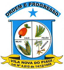 Brasão da cidade de Vila Nova do Piauí