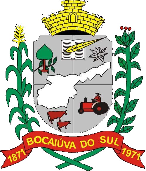 Brasão da cidade de Bocaiúva do Sul
