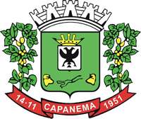 Brasão da seguinte cidade: Capanema
