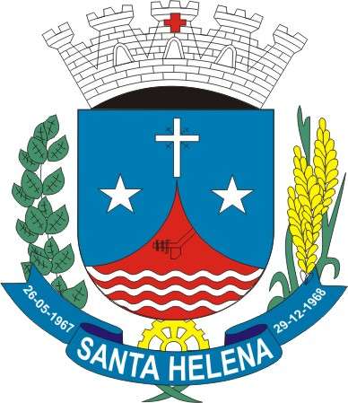 Brasão da cidade de Santa Helena