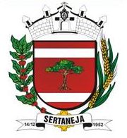 Brasão da seguinte cidade: Sertaneja