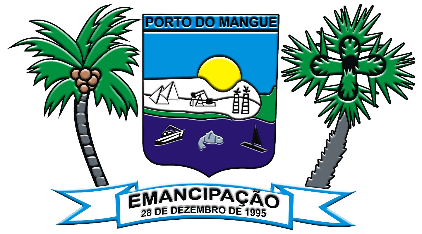 Brasão da seguinte cidade: Porto do Mangue