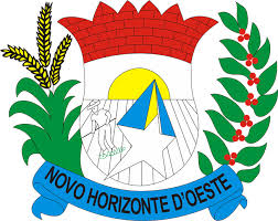 Brasão da cidade de Novo Horizonte do Oeste