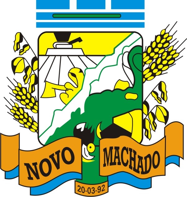 Brasão da cidade de Novo Machado