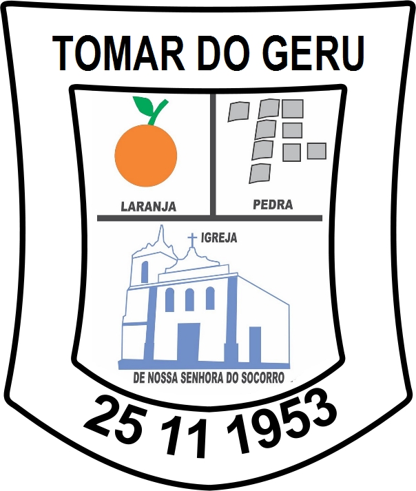 Brasão da cidade de Tomar do Geru