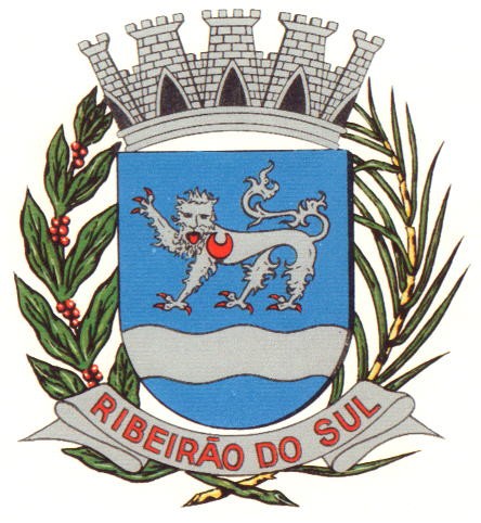 Brasão da cidade de Ribeirão do Sul