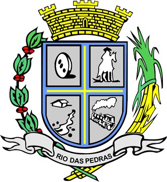 Brasão da cidade de Rio das Pedras