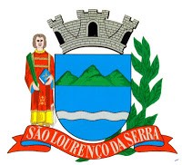 Brasão da seguinte cidade: São Lourenço da Serra