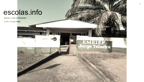 Foto da Escola - Escola Municipal de Ensino Infantil e Fundamental JORGE TEIXEIRA