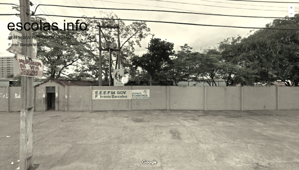 Foto da Escola - Escola Estadual de Ensino Fundamental e Médio GOV PETRONIO BARCELOS