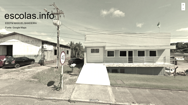 Foto da Escola - Escola Estadual de Ensino Fundamental e Médio MANUEL BANDEIRA